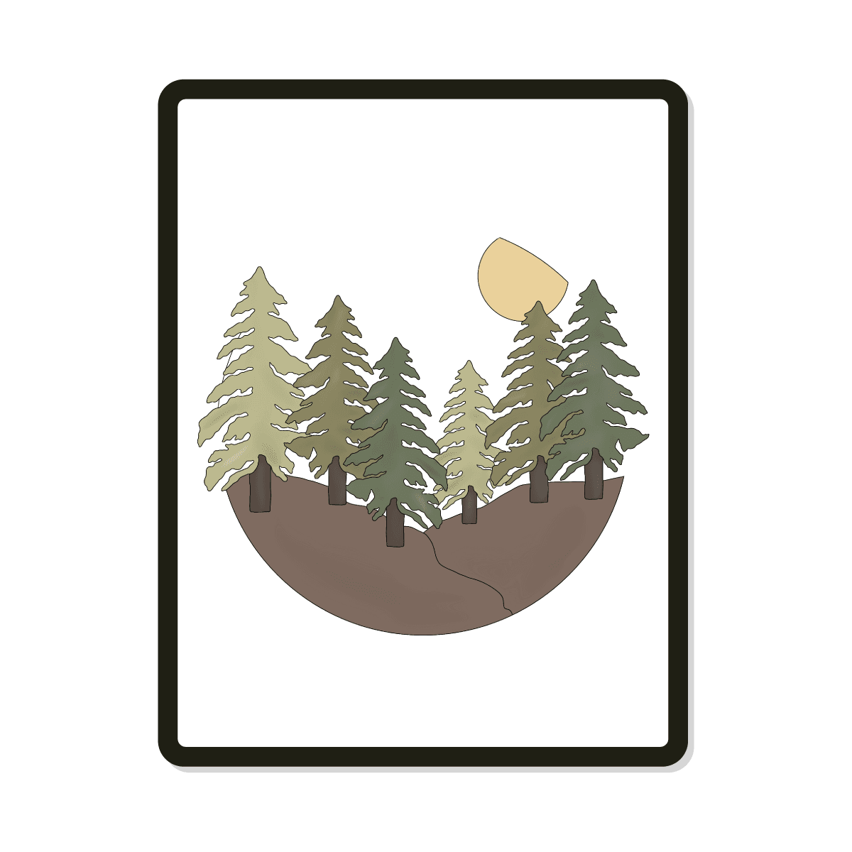 Ash | Round | Forest