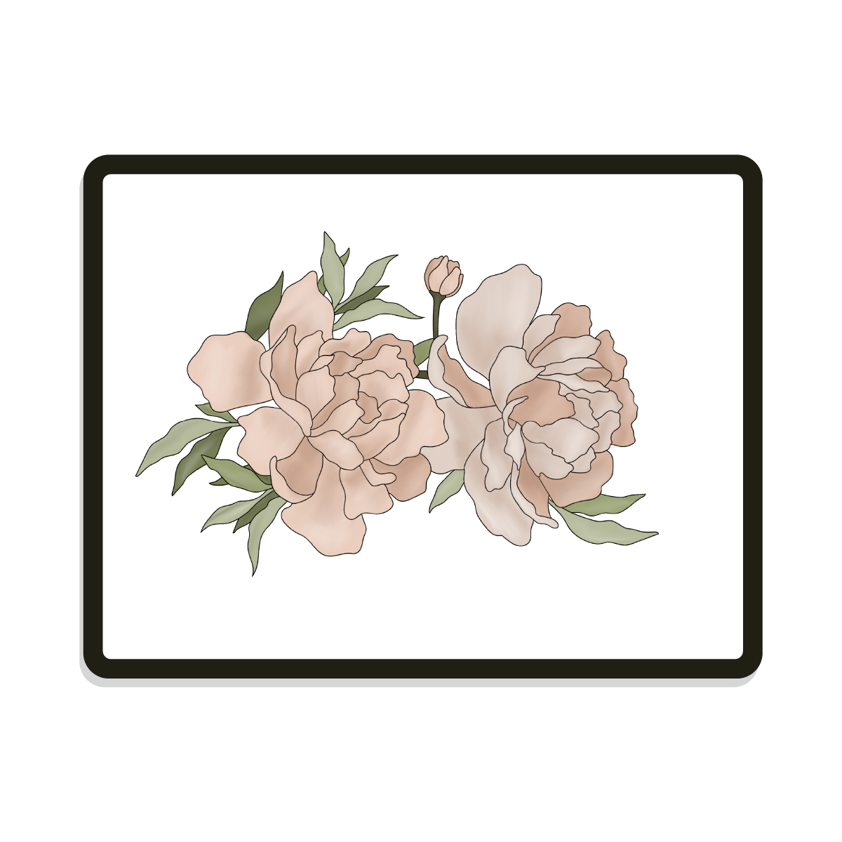 Becca Round | Peony