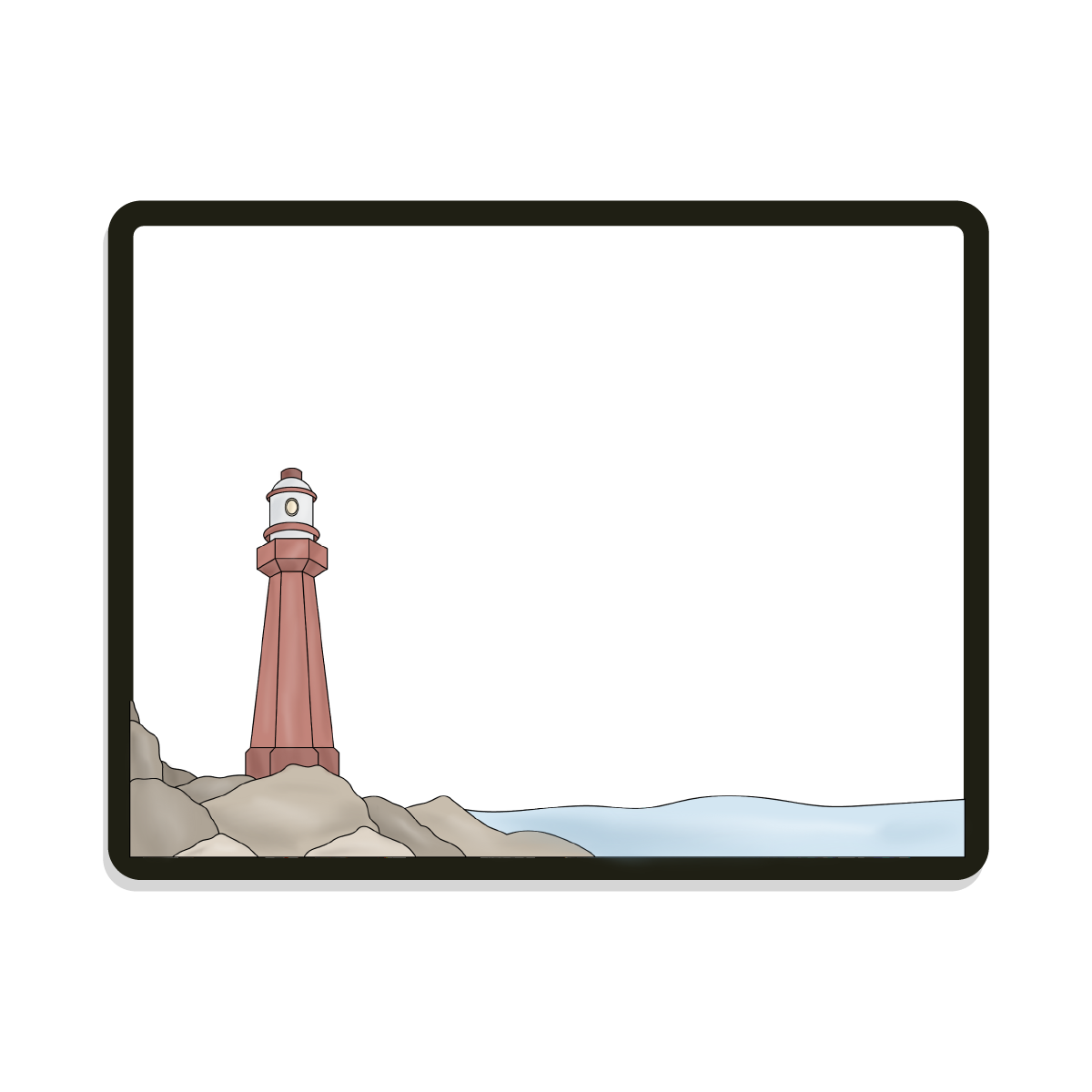 Caspian Rectangle | Lighthouse