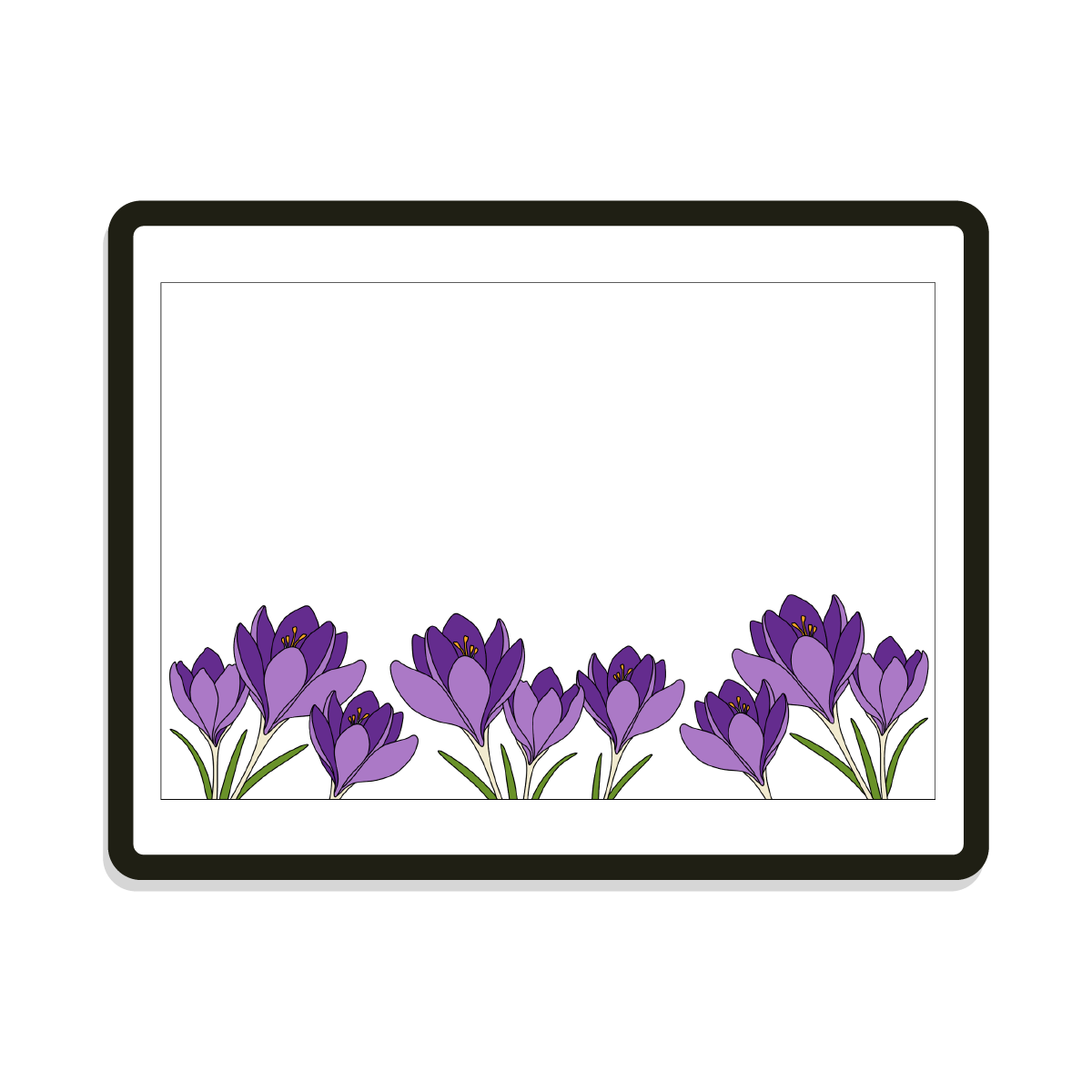 Corcus | Rectangle | Floral
