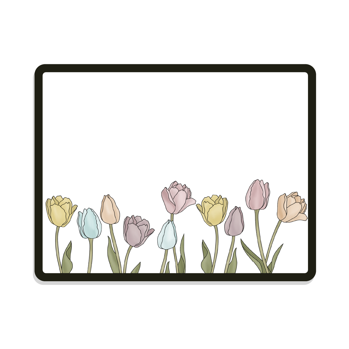 Della Rectangle | Tulips