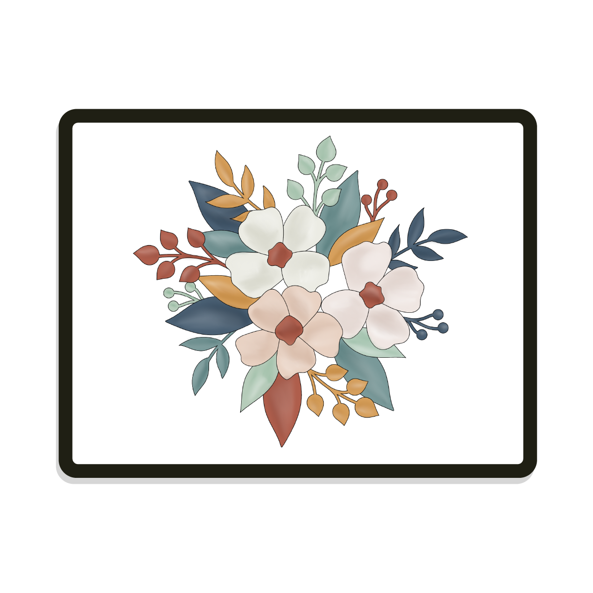 Evie | Hand Drawn Floral