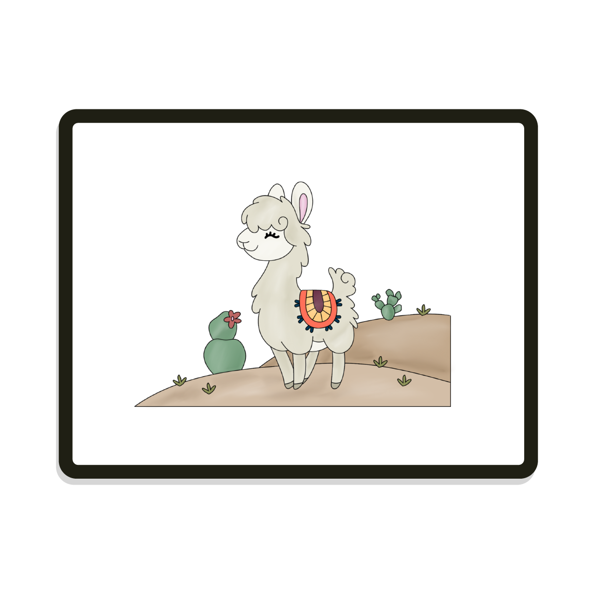 Farrah Rectangle | Llama