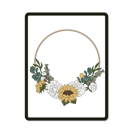 Finley | Round| Sunflower & Rose