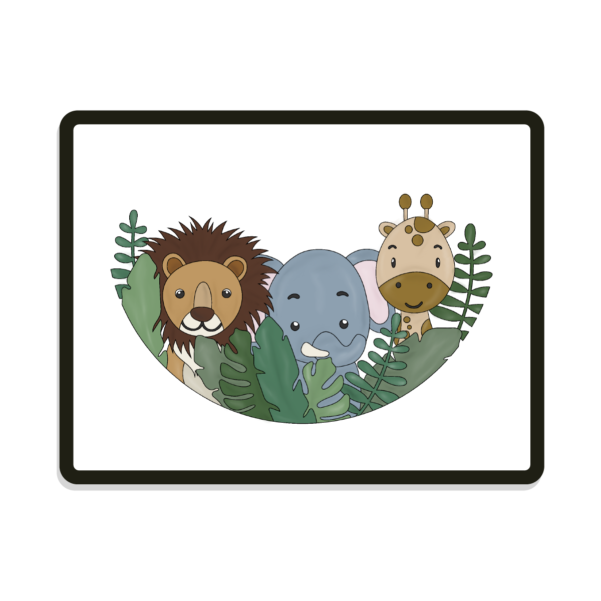 Geoffrey | Digital SVG Template