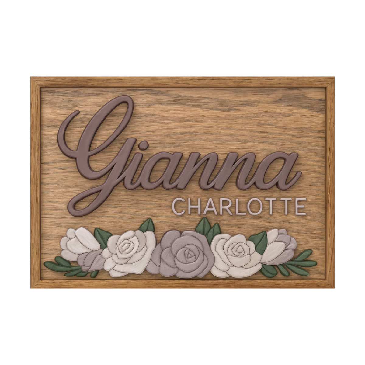 Gianna | 3D Wood Sign