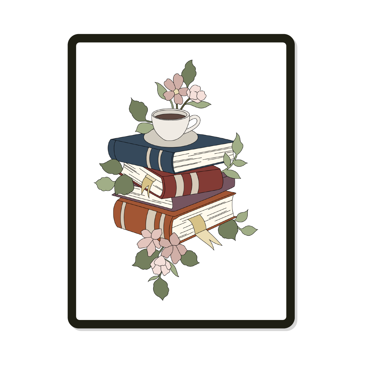 Gilmore | Rectangle | Floral Books