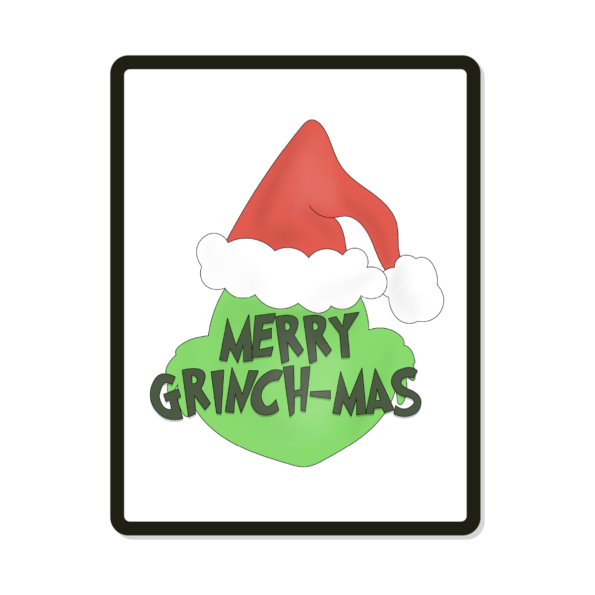 Grinch | Digital SVG Template
