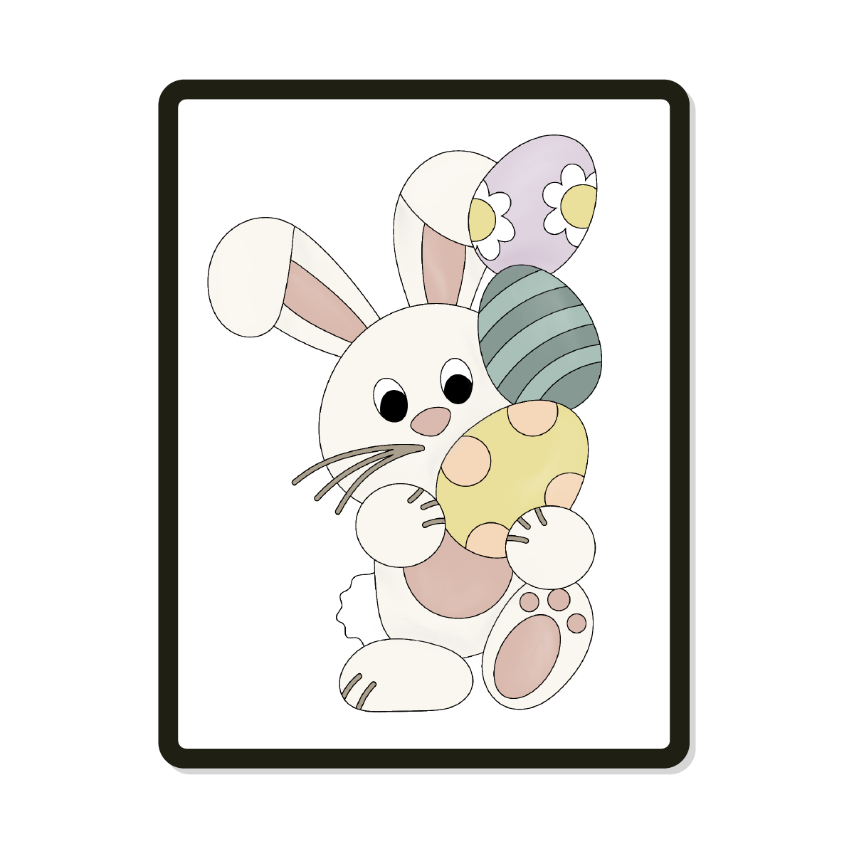 Hoppy | Digital SVG Template