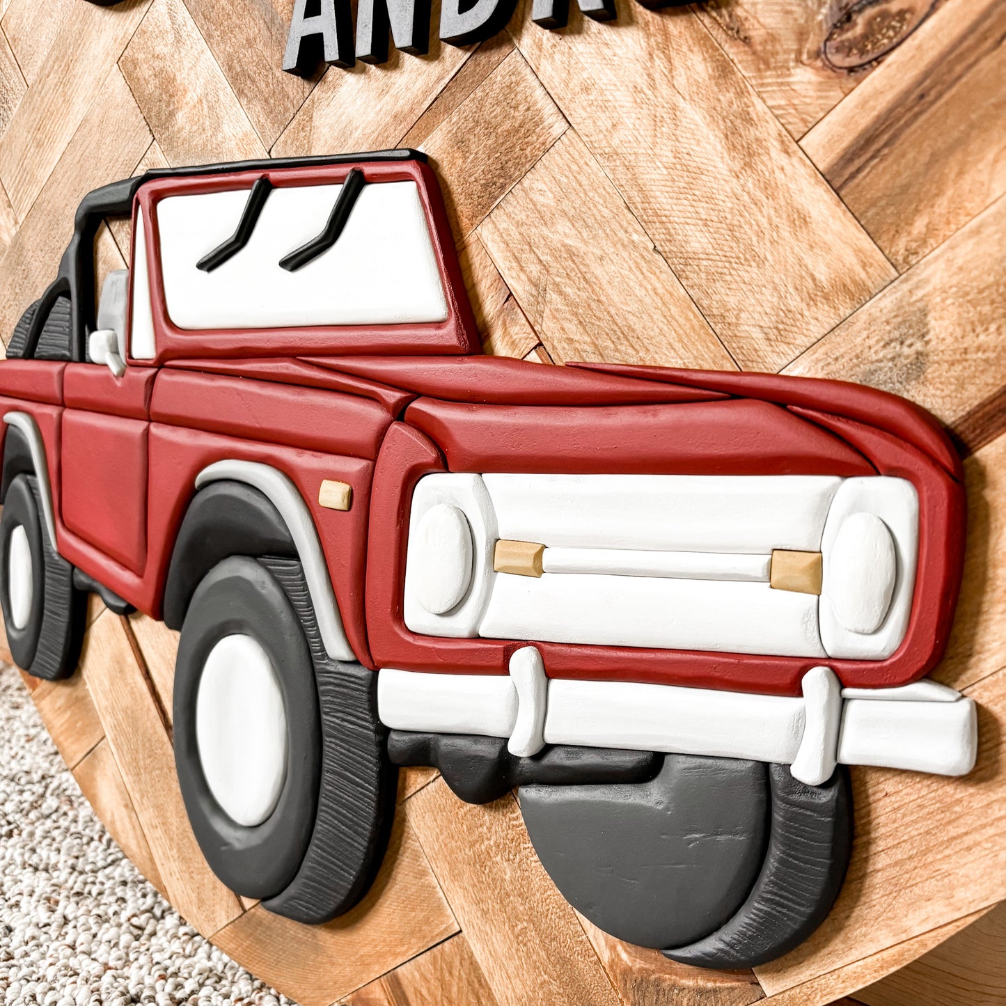 Jack | 3D Wood Sign