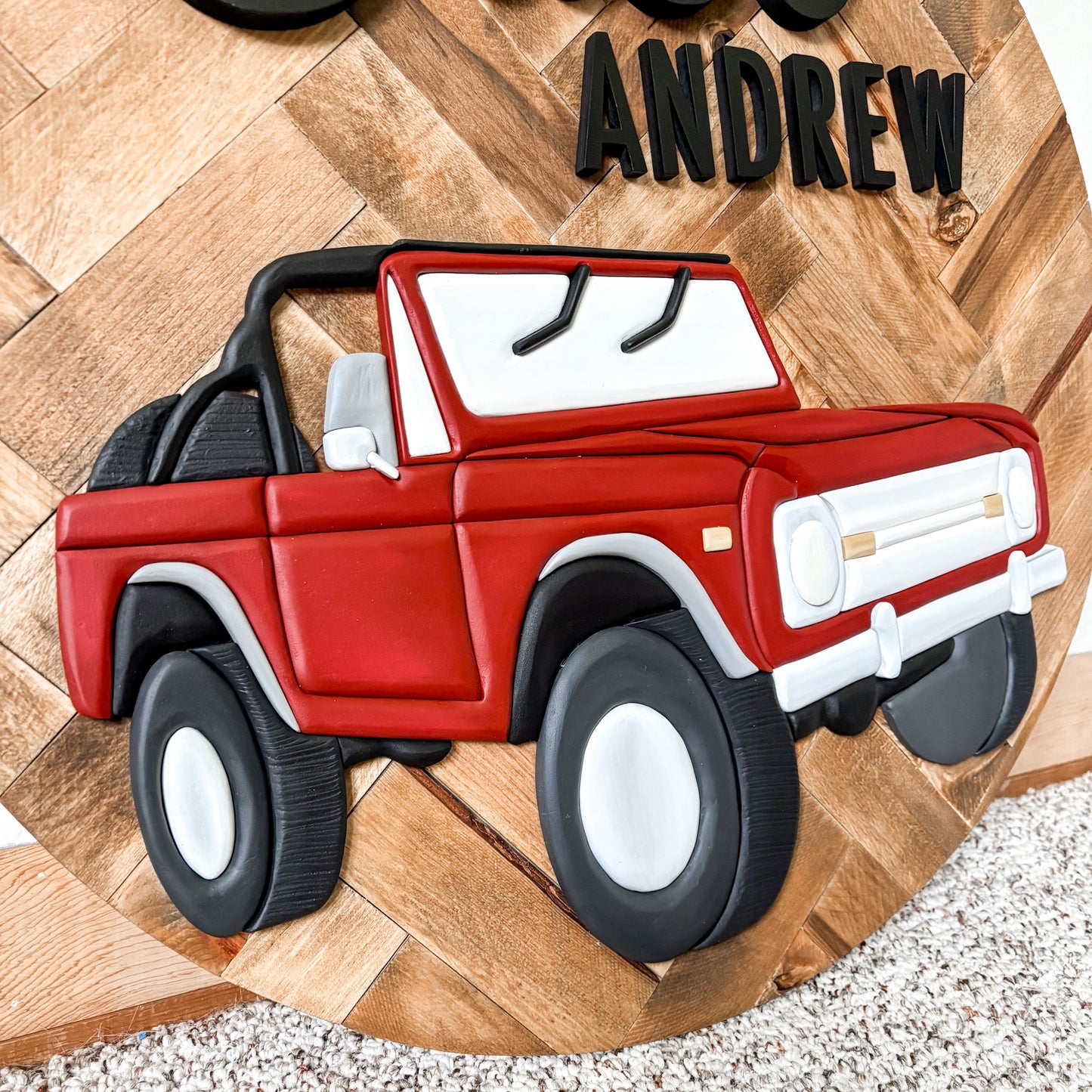 Jack | 3D Wood Sign