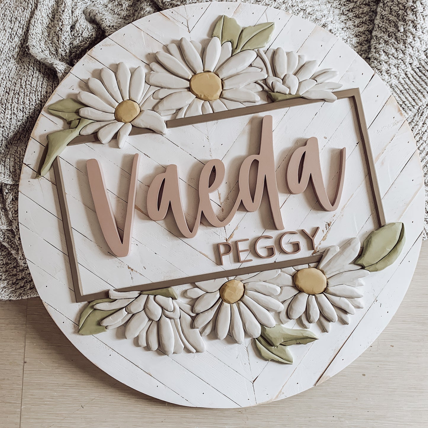 Vaeda | 3D Wood Sign