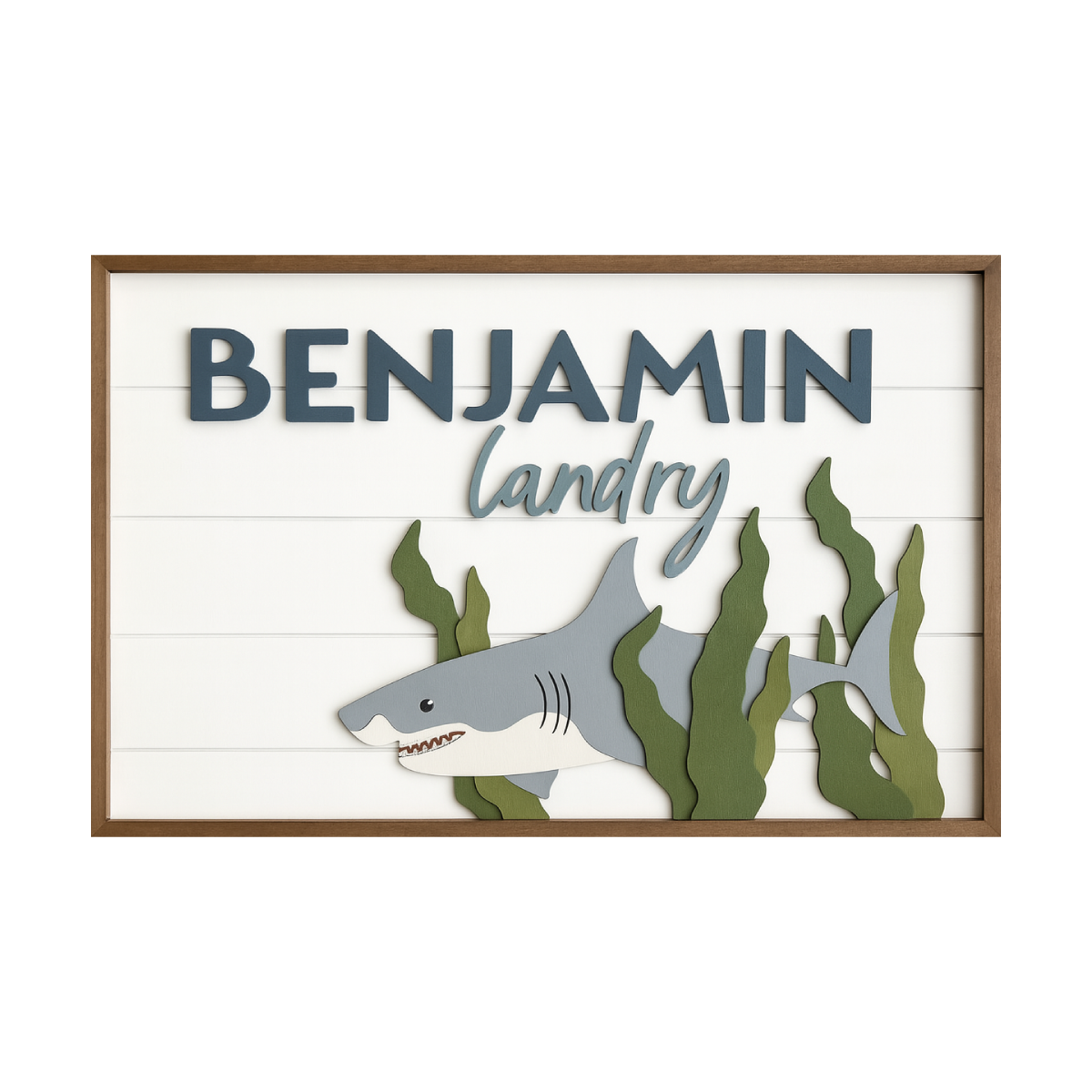 Jaws | 3D Wood Sign