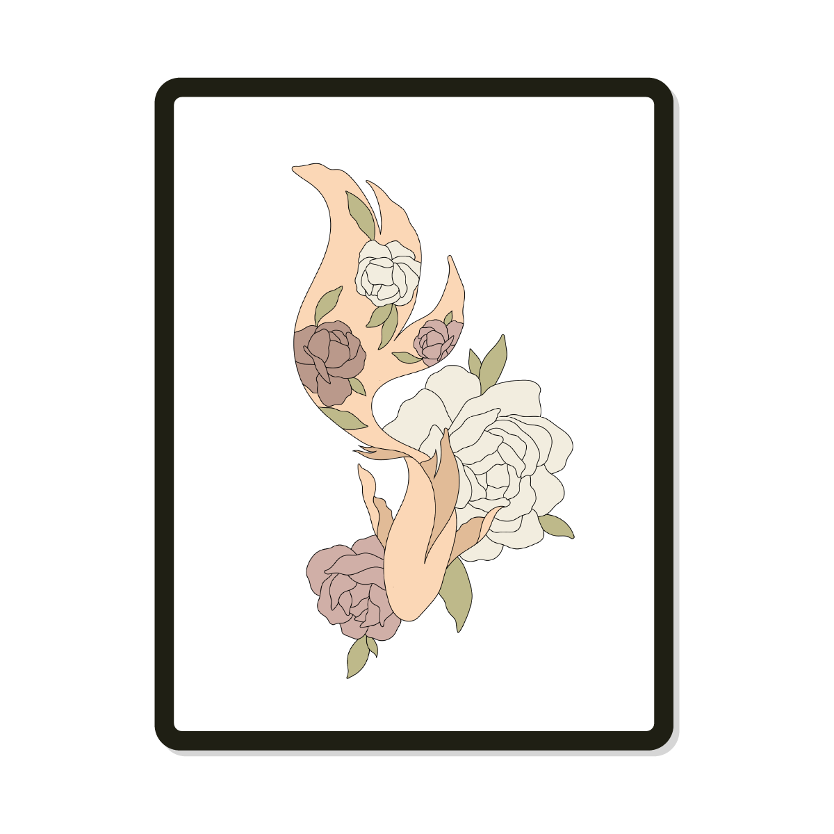 Koi | Floral Fish