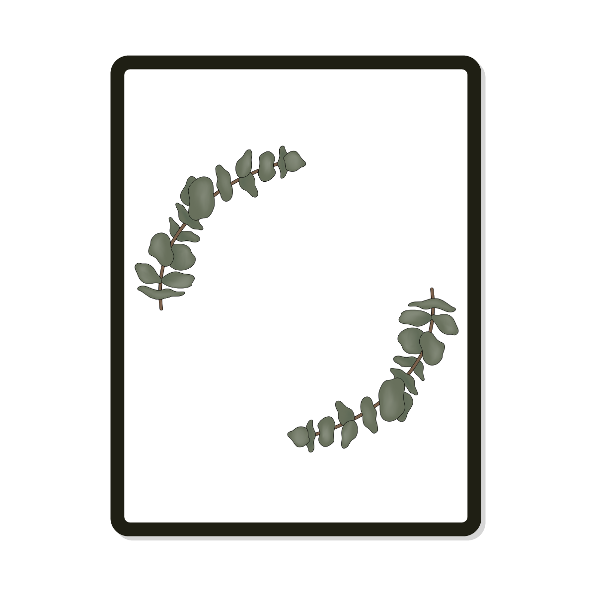 Laurel | Digital SVG Template
