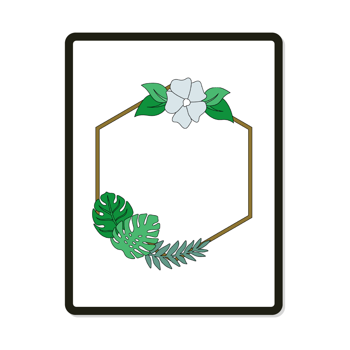 Layken | Round | Tropical Flower