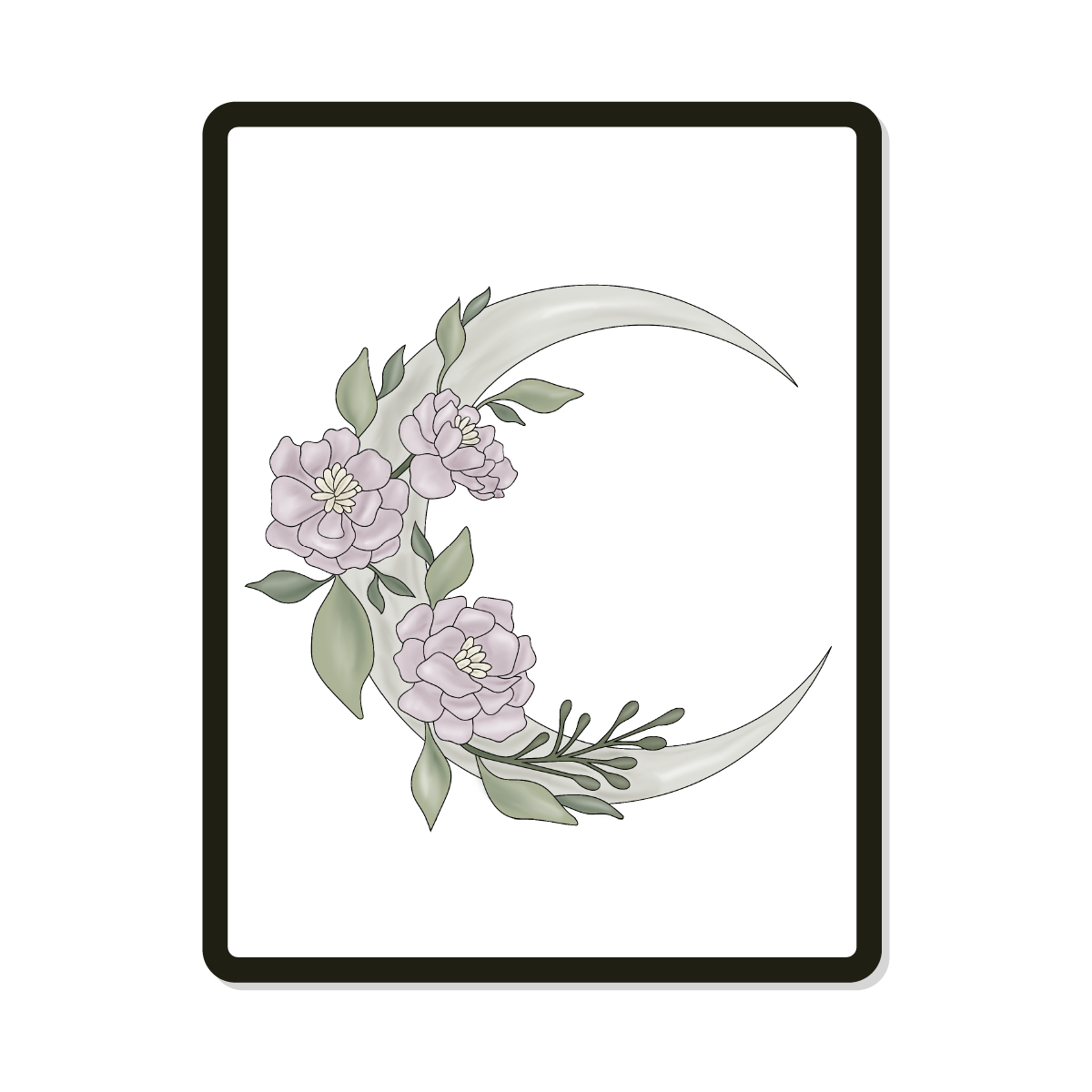 Luna | Digital SVG Template
