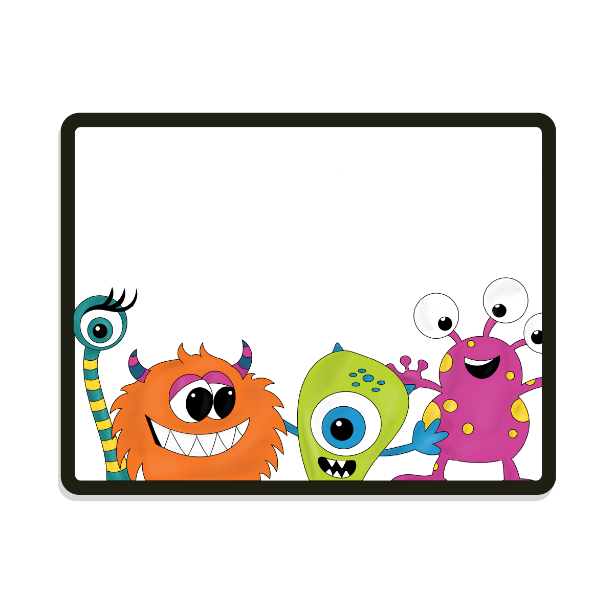 Monsters | Digital SVG Template