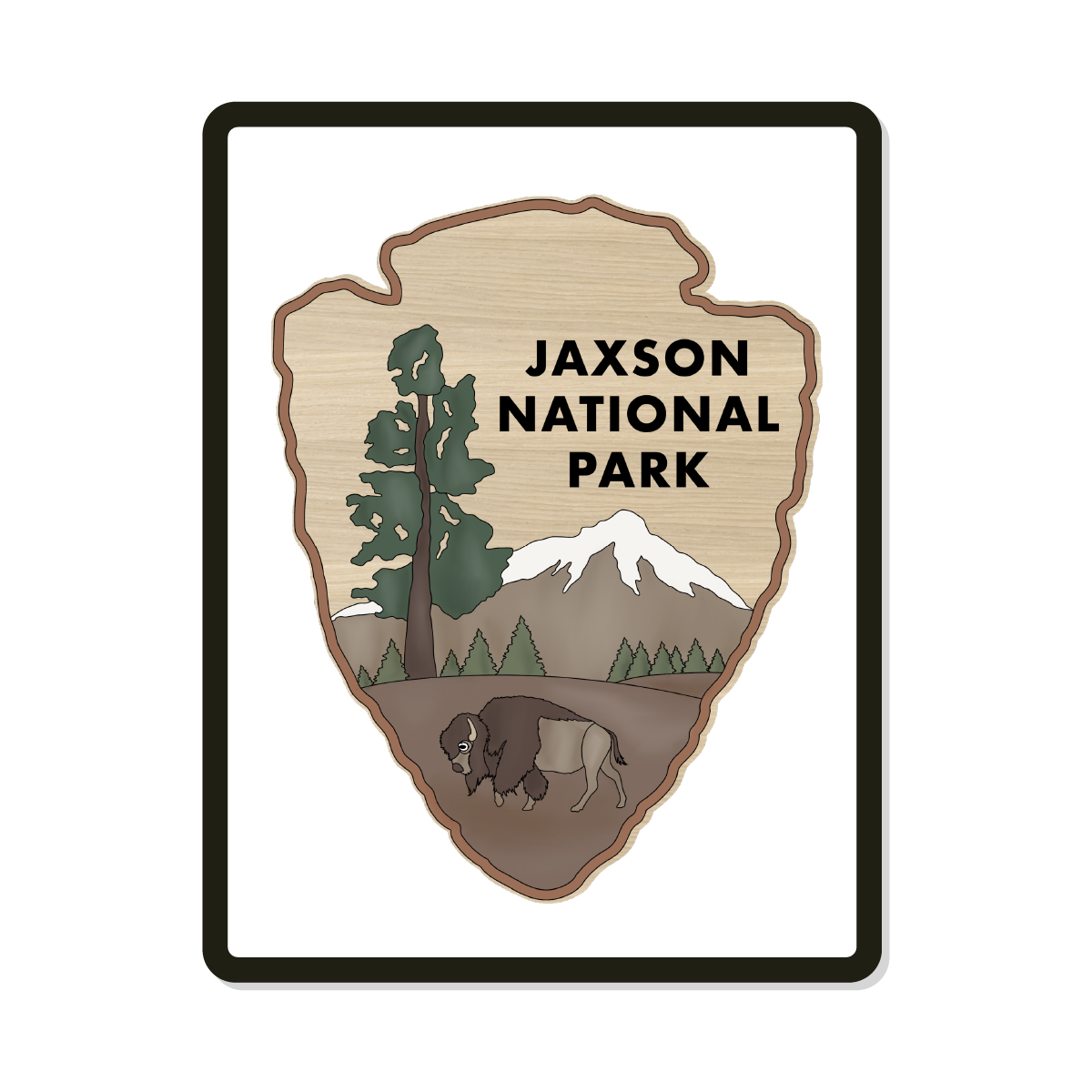 National Park | Digital SVG Template – Hey Birdee