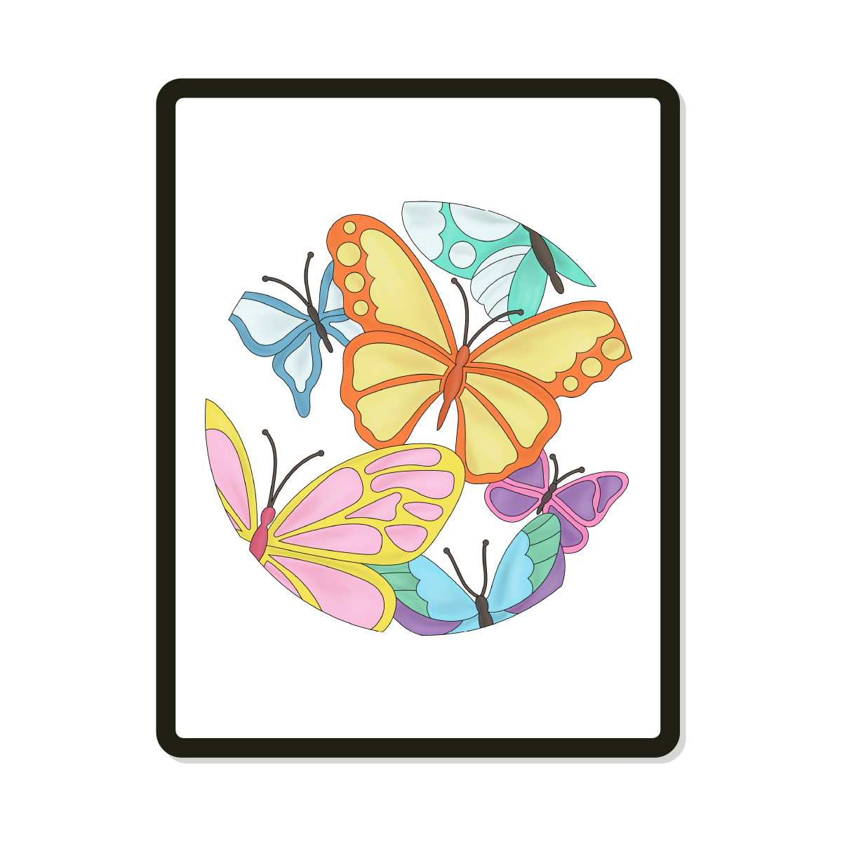 Norah | Digital SVG Template