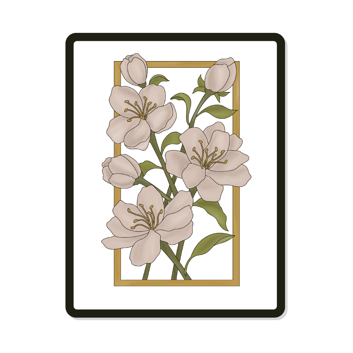Odette | Digital SVG Template