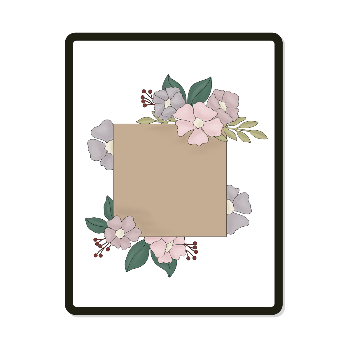 Paula | Digital SVG Template