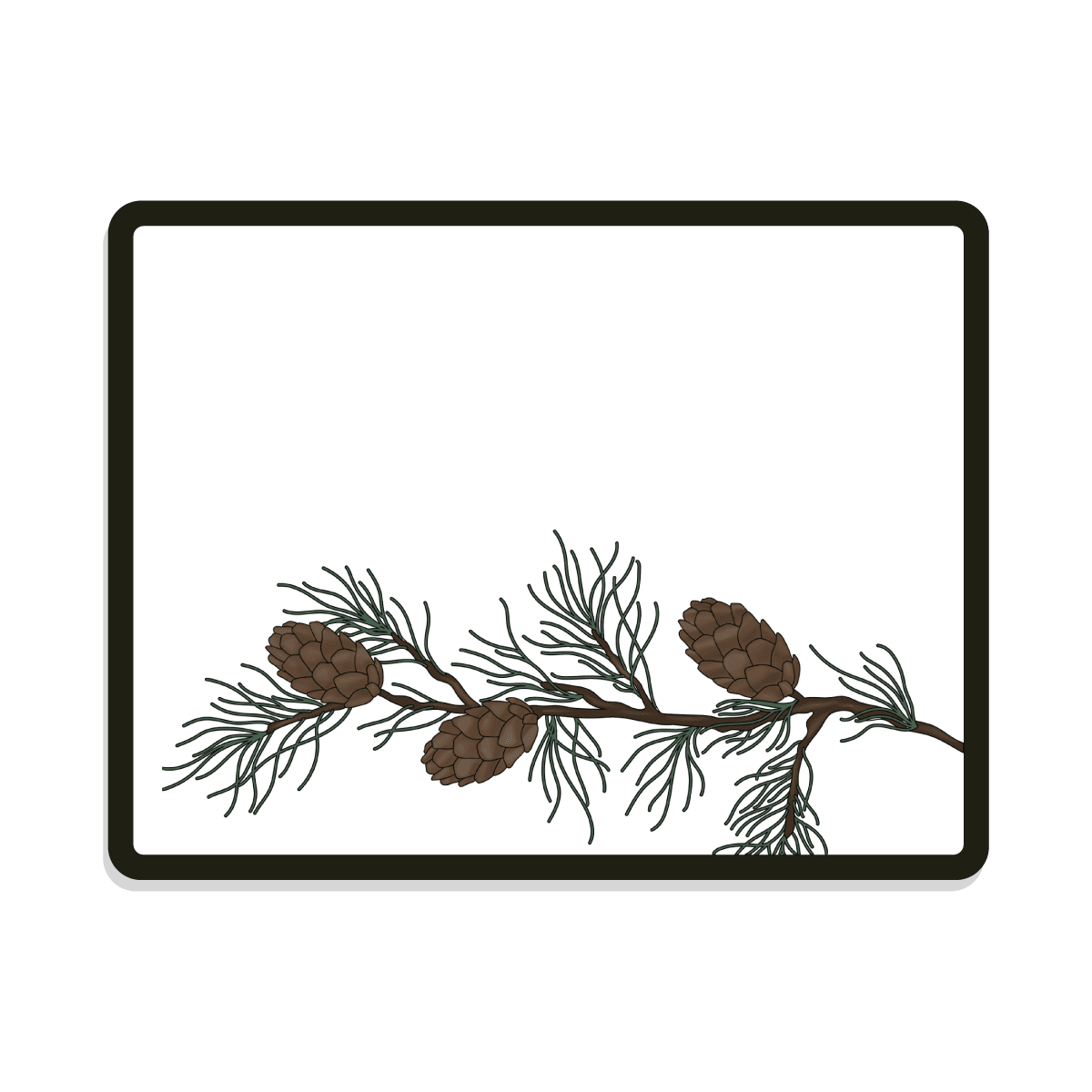 Piney | Digital SVG Template