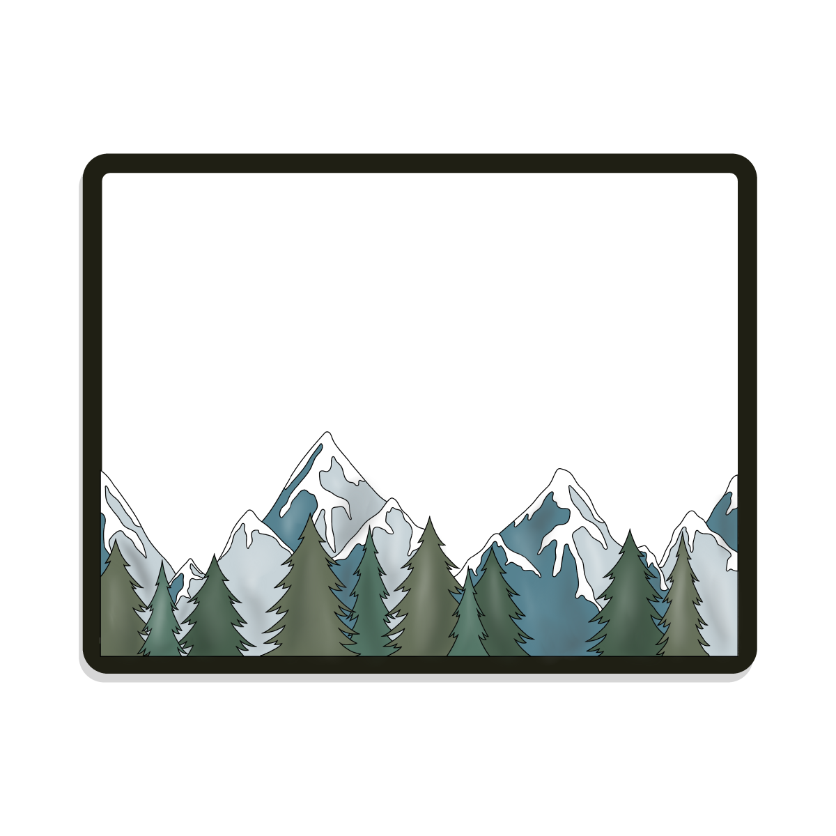 Range | Digital SVG Template