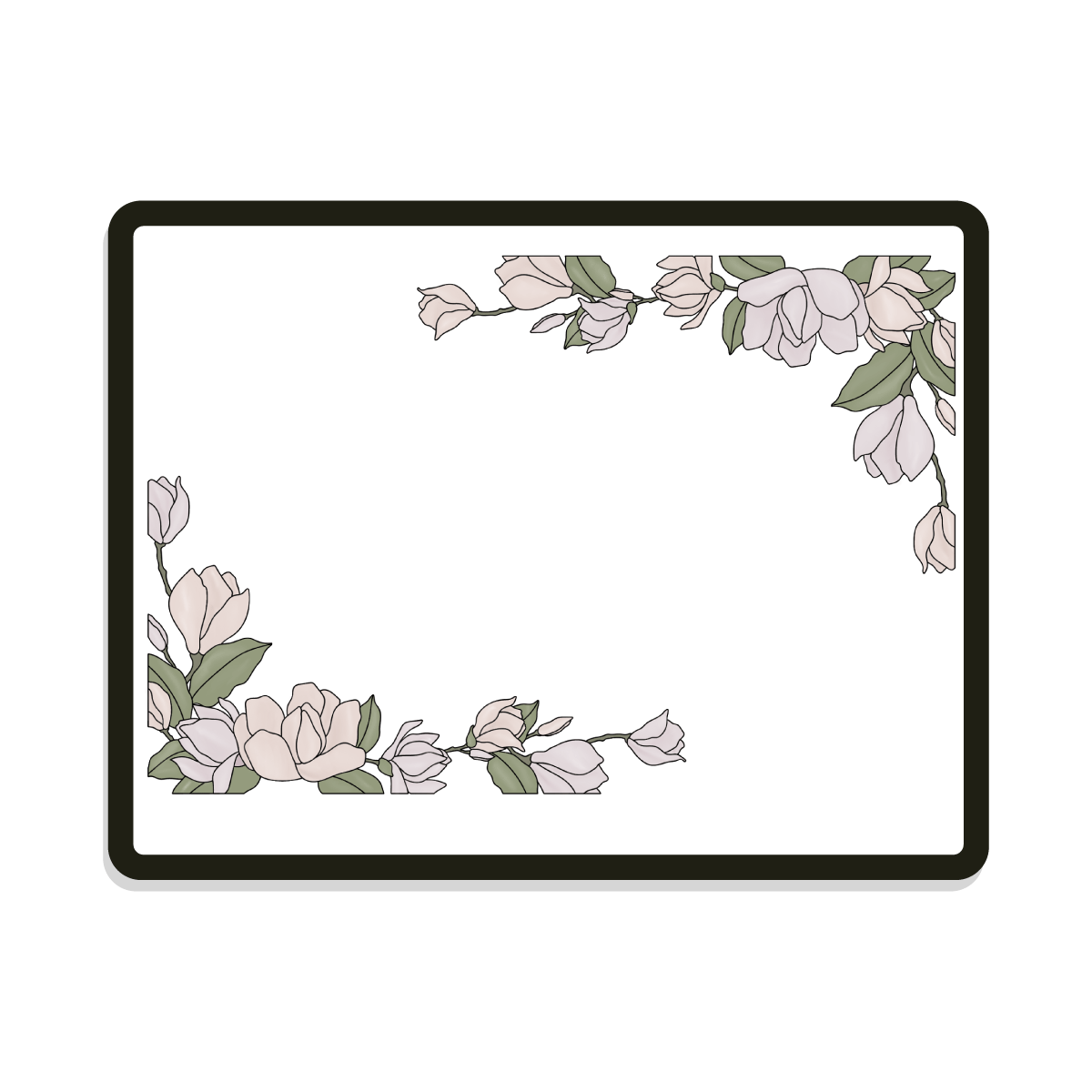 Sutton Rectangle | Peony Digital SVG Template