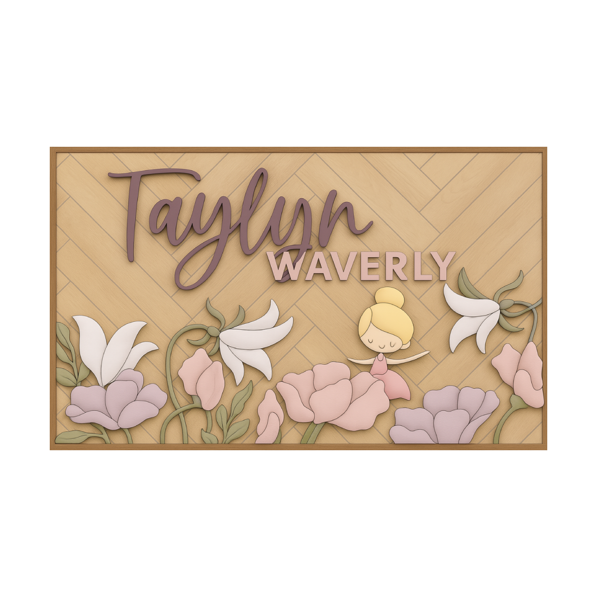 Taylyn | 3D Wood Sign