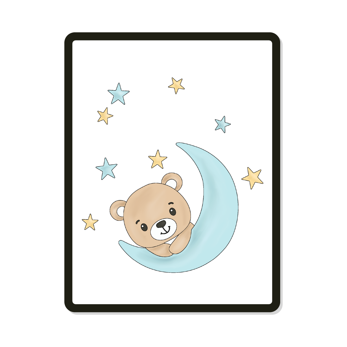 Teddy | Digital SVG Template