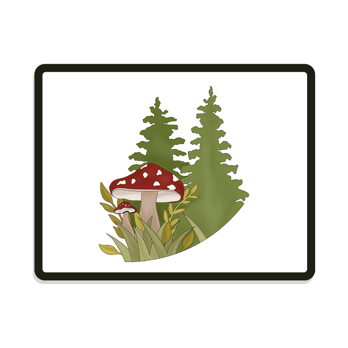 Toadstool | Digital SVG Template