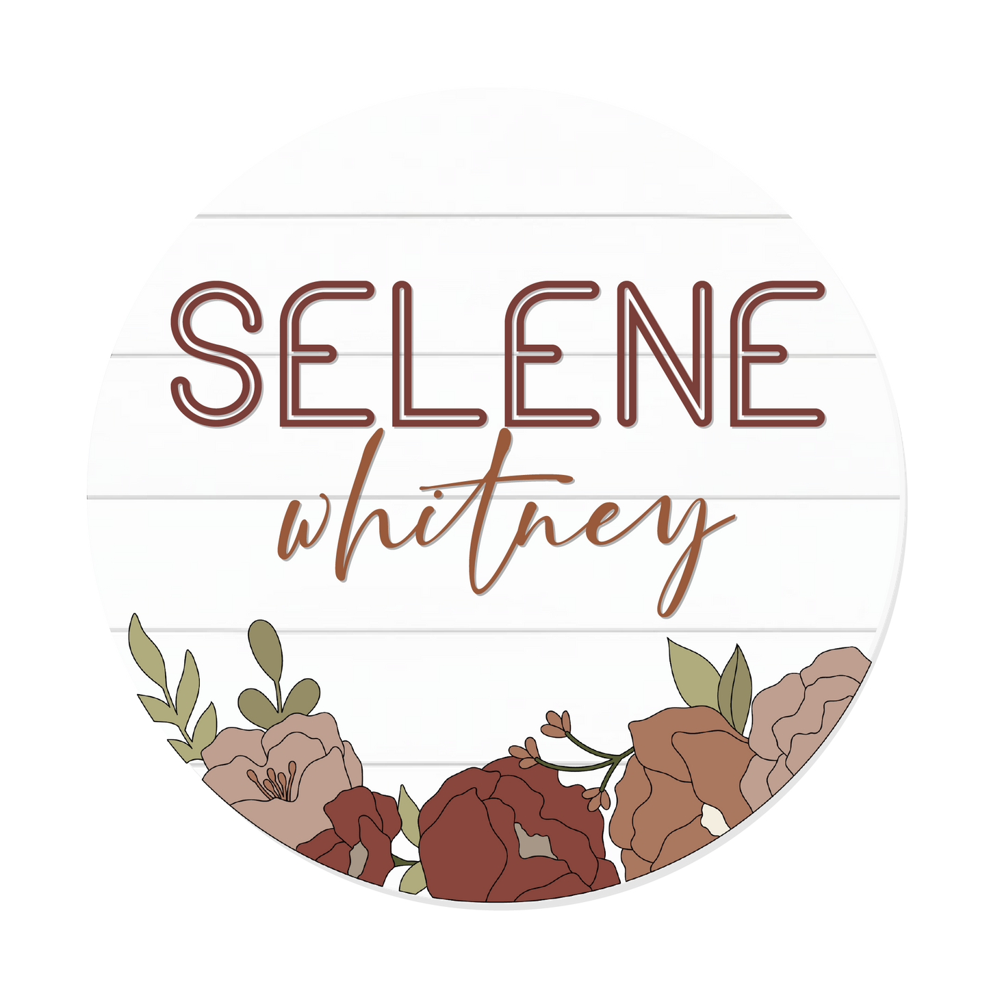 Whitney | Round | Floral