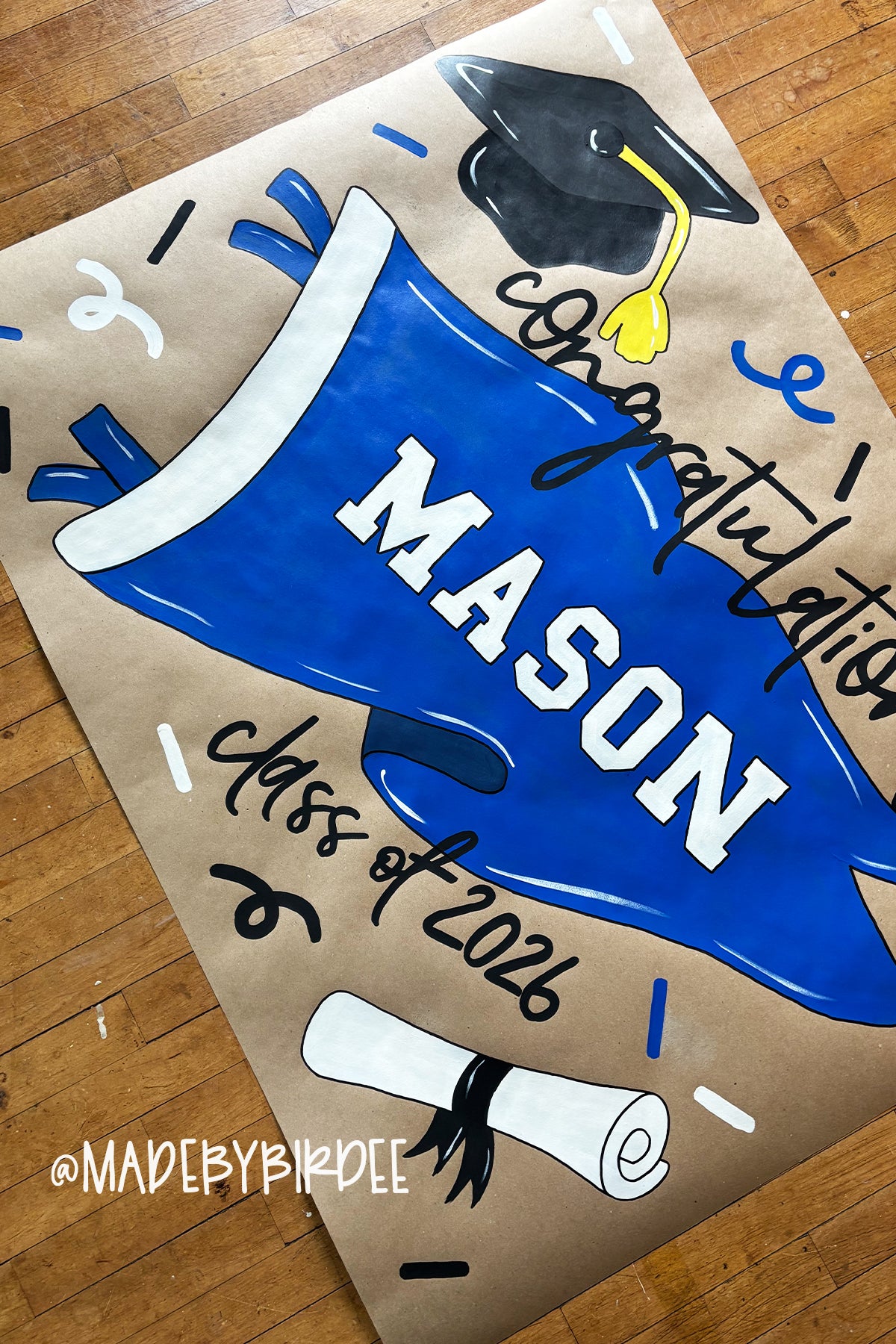 Sports Pennant Graduation Banner