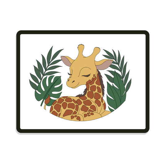 Alfie | Round| Giraffe