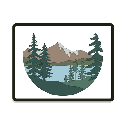 Alpine | Round | Mountains