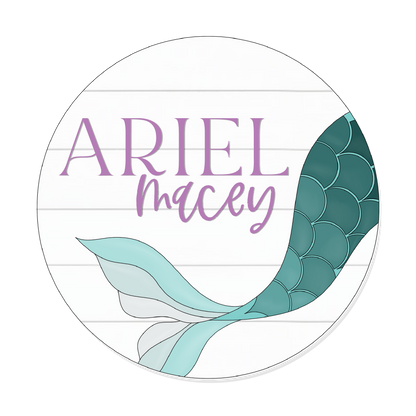 Ariel | 3D Wood Sign