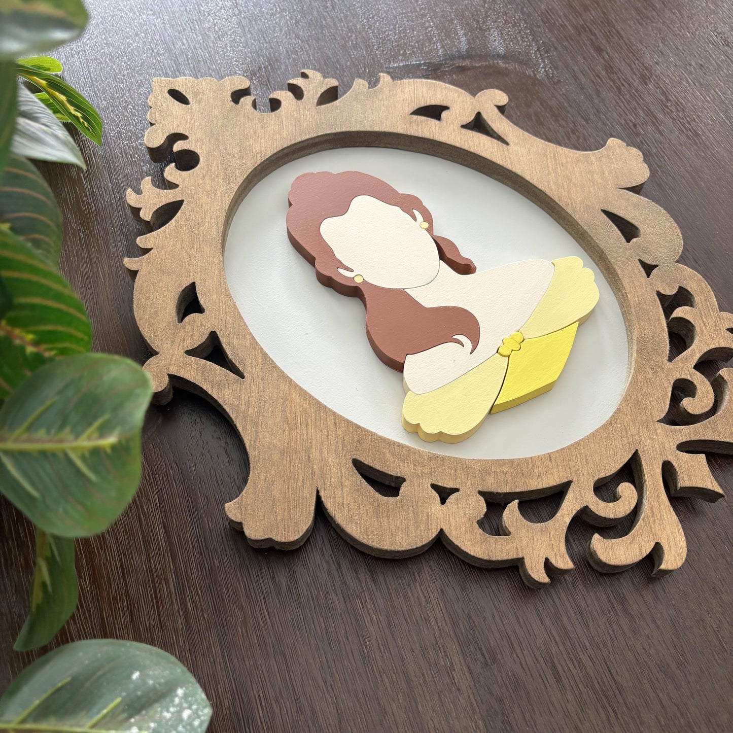 Belle | 3D Magical Princess Sign