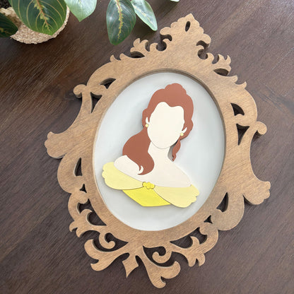 Belle | 3D Magical Princess Sign