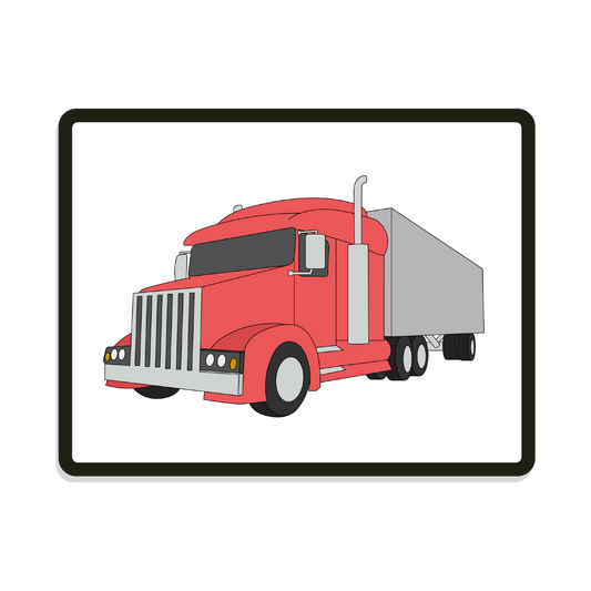 Big Rig | Round | Semi Truck