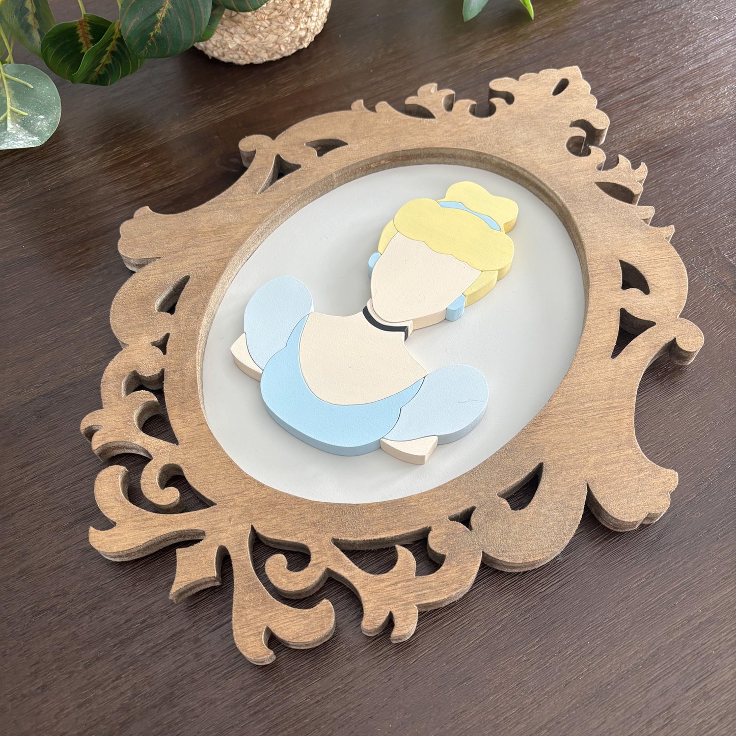 Cinderella | 3D Magical Princess Sign