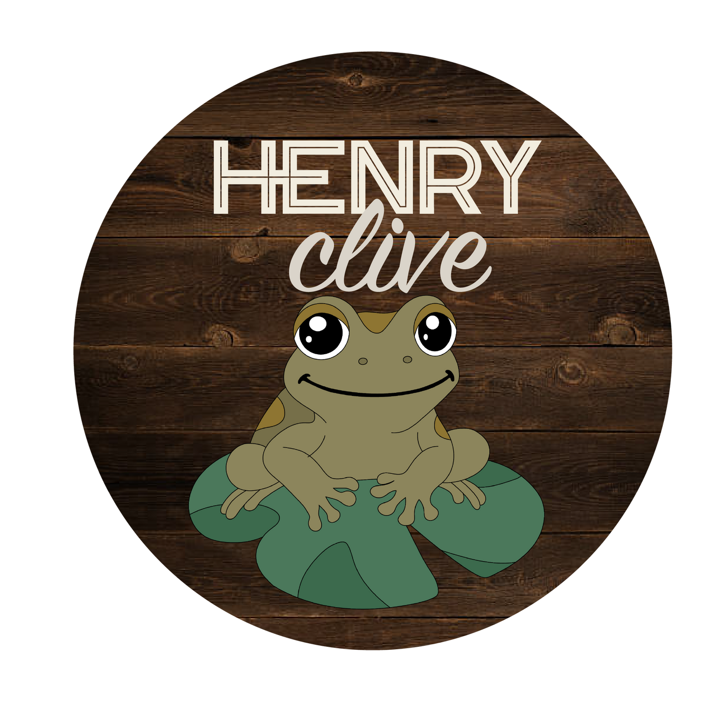 Clive | Round | Frog