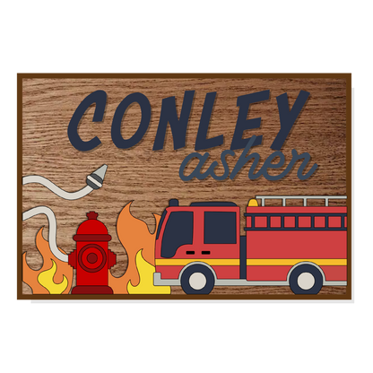 Conley | 3D Wood Sign