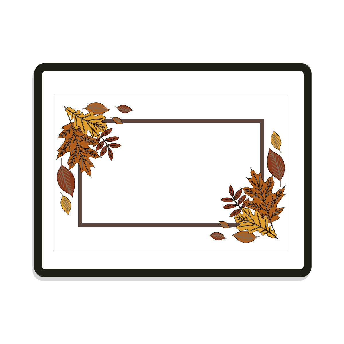 Crunch | Rectangle | Autumn Leaves