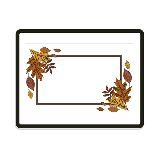 Crunch | Rectangle | Autumn Leaves