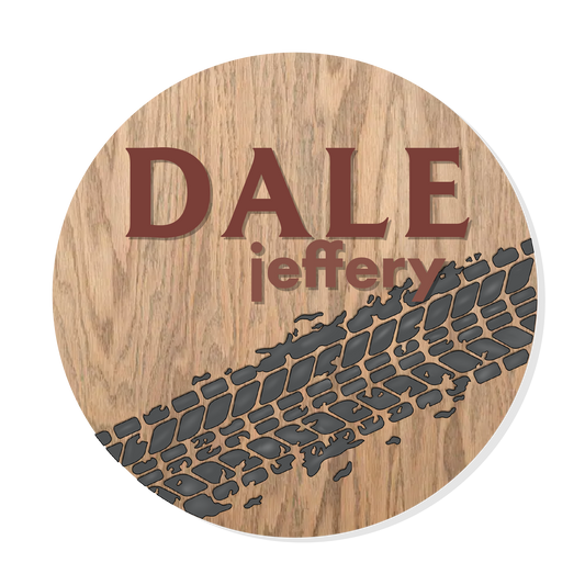 Dale | 3D Wood Sign