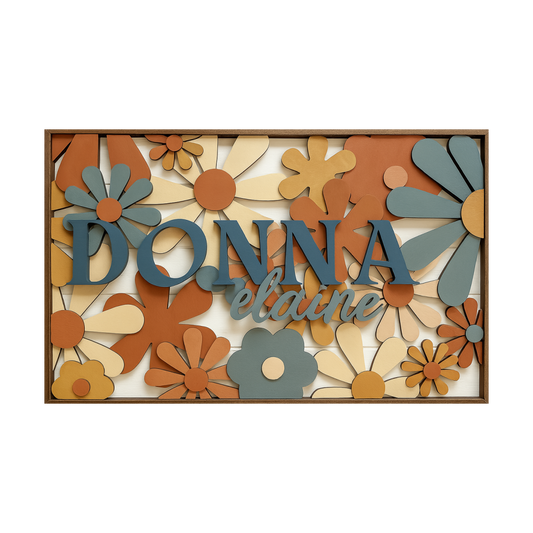 Donna | 3D Wood Sign