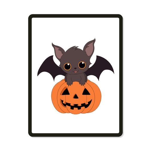 Dracula | Bat & Pumpkin Template
