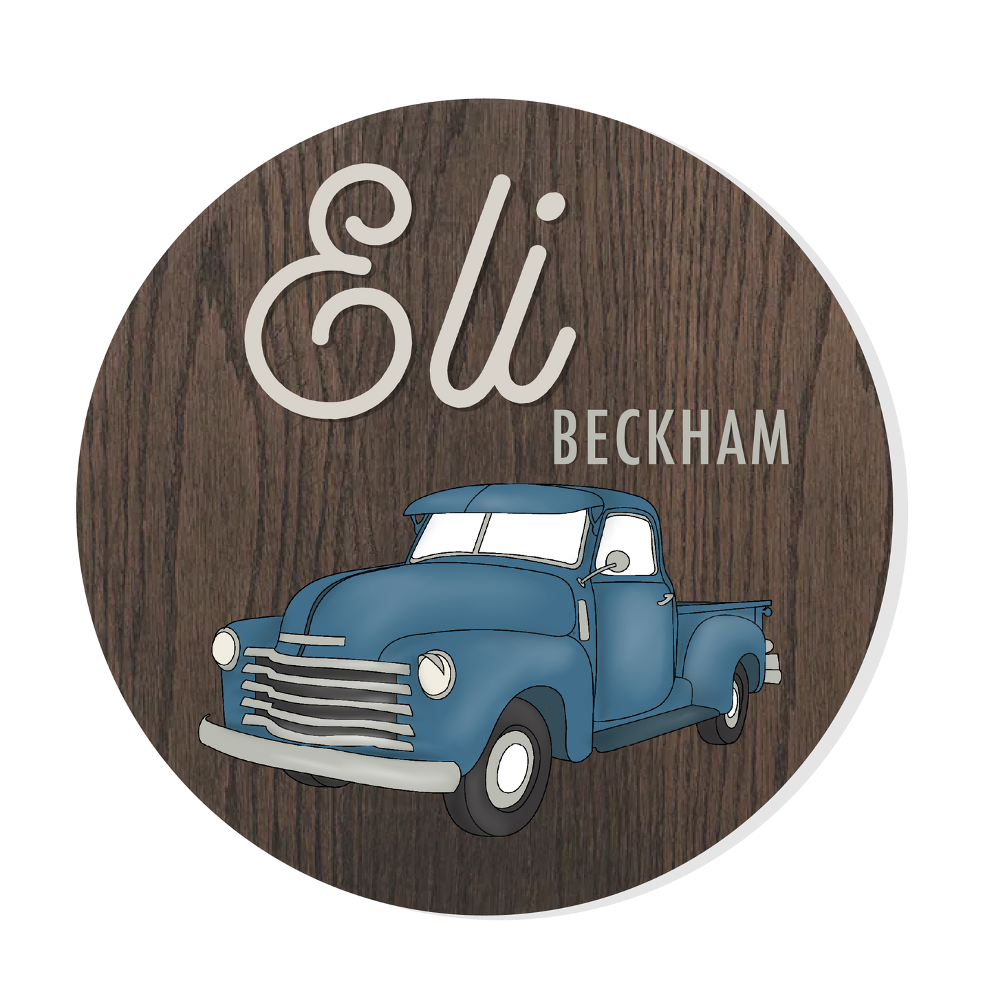 Eli | 3D Wood Sign