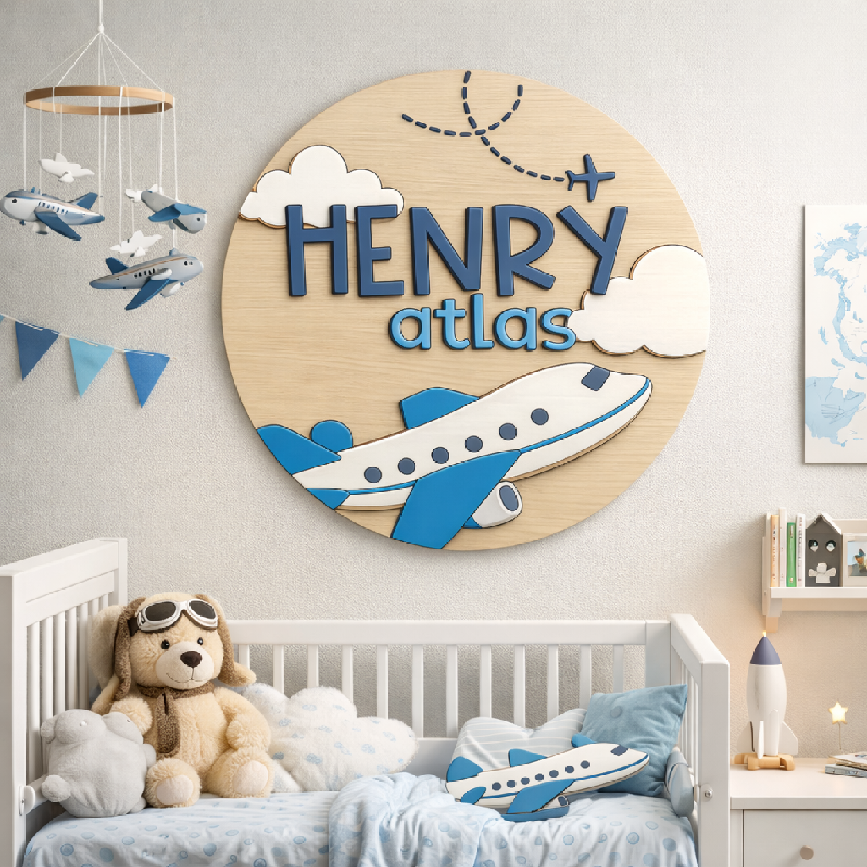 Flyer | Round | Airplane